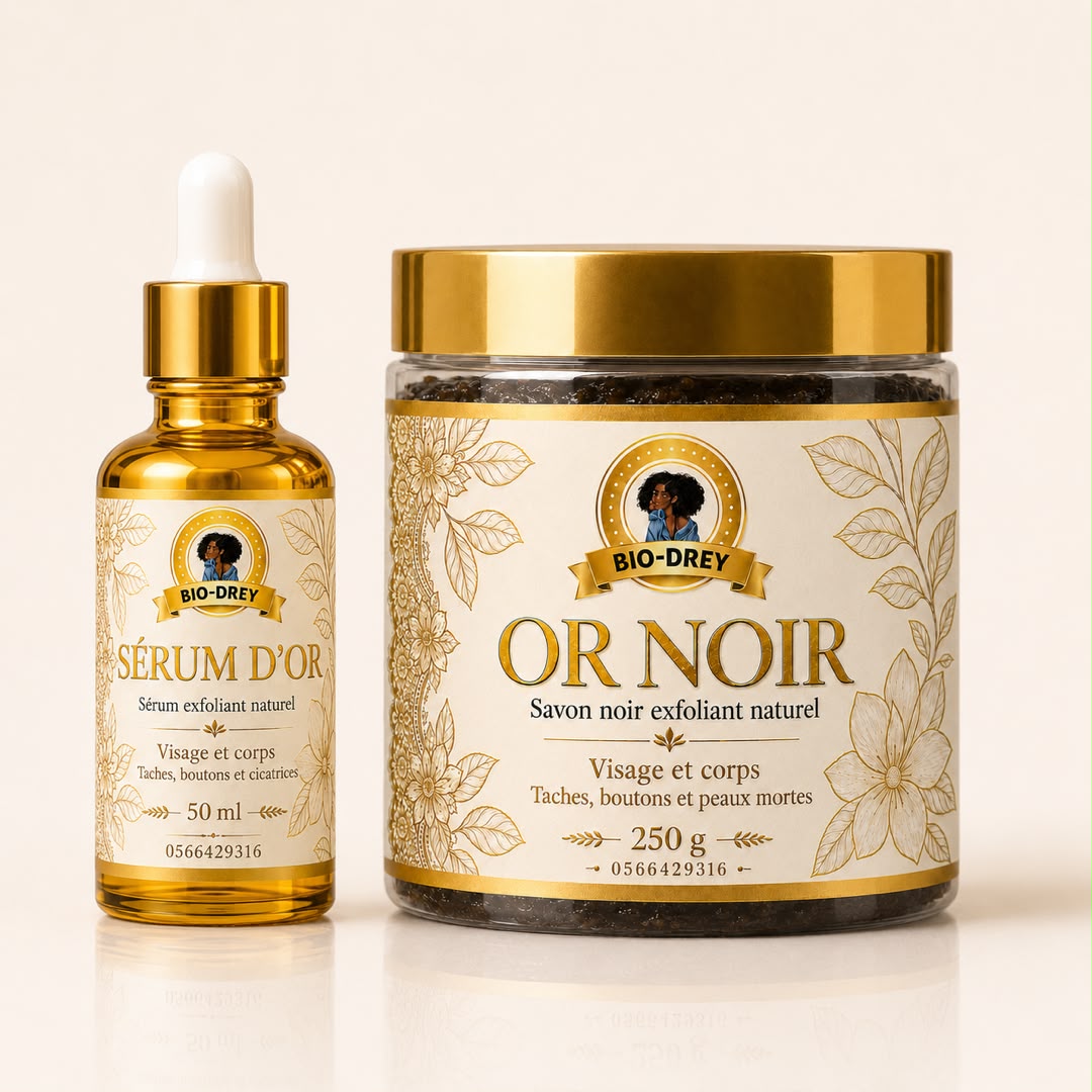 Kit Sérum d'Or + Or Noir Bio-Drey